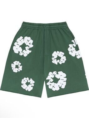 Brand new Green/White Denim Tears shorts size small, medium